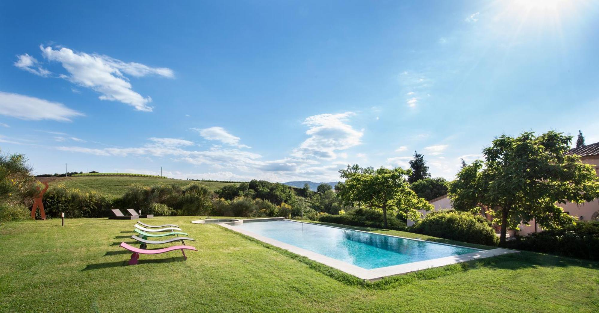 Villa Il Giardinello Montalcino Exterior foto